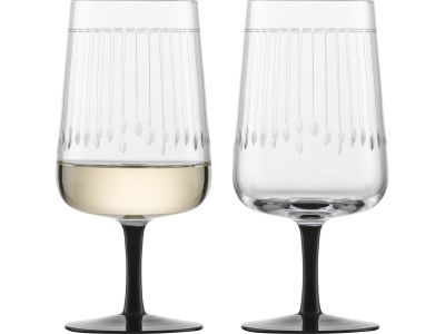 Set 2 pahare vin alb Zwiesel Glas Glamorous, handmade, cristal Tritan, 323ml