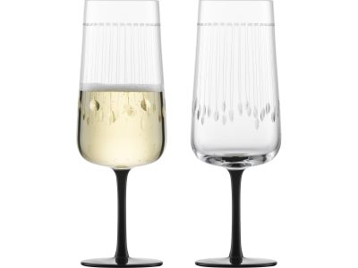 Set 2 pahare sampanie Zwiesel Glas Glamorous, handmade, cristal Tritan, 317ml