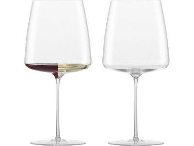 Set 2 pahare vin Zwiesel Glas Simplify Velvety & Sumptuous, handmade, cristal Tritan, 740ml