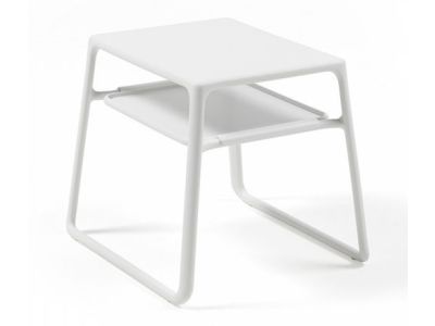 Masuta exterior Nardi Pop 44x39.5cm, h 38.5cm, alb