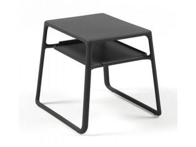 Masuta exterior Nardi Pop 44x39.5cm, h 38.5cm, antracit
