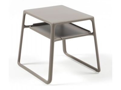Masuta exterior Nardi Pop 44x39.5cm, h 38.5cm, tortora