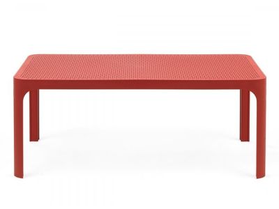 Masuta exterior Nardi Net 60x100cm, h 40cm, rosu corallo