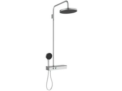Coloana de dus Ideal Standard Ceratherm Solos  cu baterie termostatata, crom