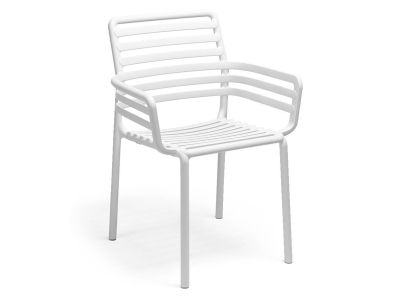 Scaun exterior Nardi Doga Armchair alb