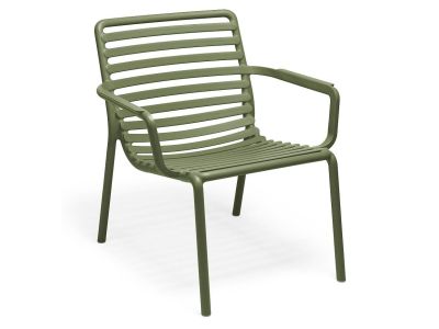 Scaun exterior Nardi Doga Relax verde agave