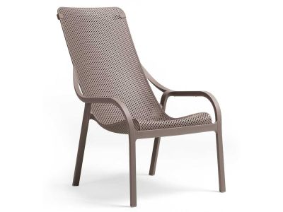 Fotoliu exterior Nardi Net Lounge tortora