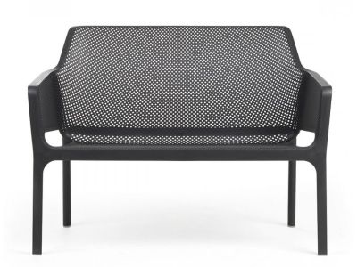 Banca exterior Nardi Net 116x70cm, h 86cm, antracit