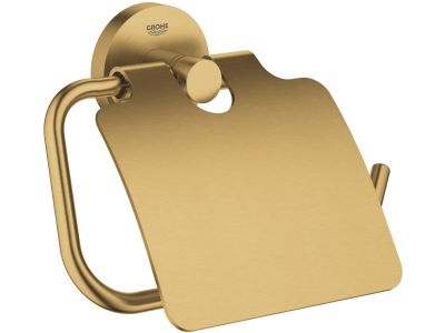 Suport hartie igienica cu aparatoare Grohe Essentials brushed cool sunrise