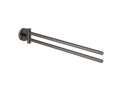 Suport dublu prosop Grohe Essentials 44cm, hard graphite