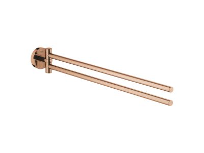 Suport dublu prosop Grohe Essentials 44cm, warm sunset