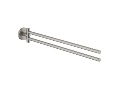 Suport dublu prosop Grohe Essentials 44cm, supersteel
