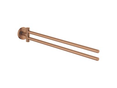 Suport dublu prosop Grohe Essentials 44cm, brushed warm sunset