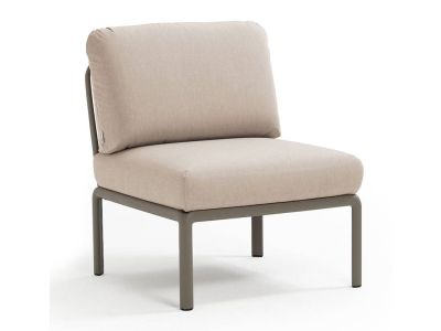 Element central Nardi Komodo 5, 72cm, cadru tortora, perne canvas Sunbrella