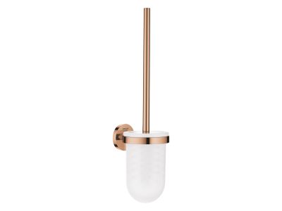 Perie wc cu suport de perete Grohe Essentials, warm sunset
