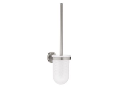 Perie wc cu suport de perete Grohe Essentials, supersteel
