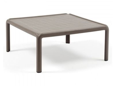 Masuta exterior Nardi Komodo Tavolino, 70x70cm, h32.5cm, tortora