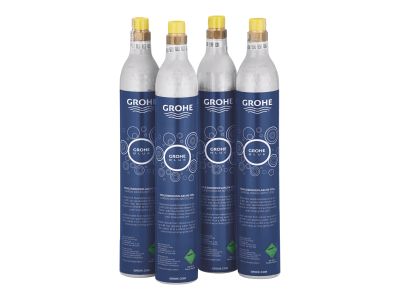 Set butelii CO2 Grohe Blue Starter Kit 425g, 4 bucati