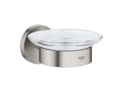 Savoniera cu suport de perete Grohe Essentials, supersteel