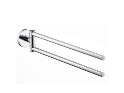Suport prosop dublu Hansgrohe Logis, crom EXPUS