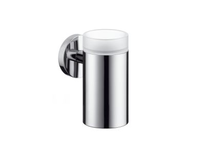 Suport cu pahar Hansgrohe Logis, crom EXPUS