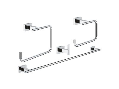 Set accesorii Grohe Essentials 4-in-1 crom