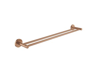 Bara portprosop dubla Grohe Essentials 60cm, brushed warm sunset