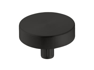 Capac actionare Hansgrohe pentru ventil pop-up chiuvete bucatarie, negru mat