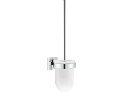 Perie wc cu suport de pererte Grohe Start Cube, crom