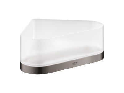 Etajera dus de colt Grohe Selection hard graphite