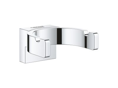 Cuier dublu Grohe Selection, crom