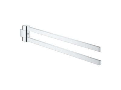 Suport prosop dublu Grohe Selection 40cm, crom