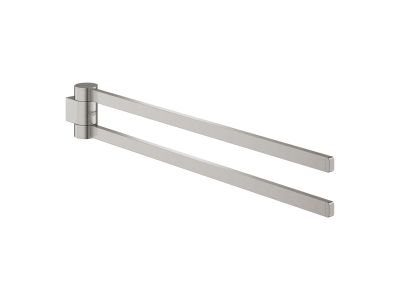 Suport prosop dublu Grohe Selection 40cm supersteel