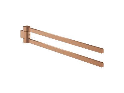 Suport prosop dublu Grohe Selection 40cm brushed warm sunset