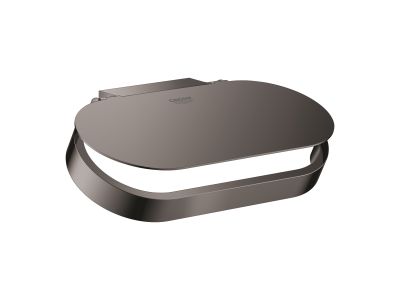 Suport hartie igienica cu aparatoare Grohe Selection, hard graphite