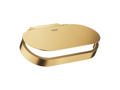 Suport hartie igienica cu aparatoare Grohe Selection, brushed cool sunrise