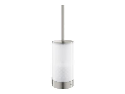 Perie wc cu suport de perete Grohe Selection, supersteel