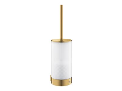 Perie wc cu suport de perete Grohe Selection, brushed cool sunrise
