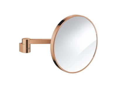Oglinda cosmetica Grohe Selection de perete, 7x, warm sunset