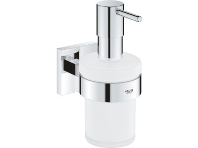 Dozator sapun Grohe Start Cube cu suport de perete, crom