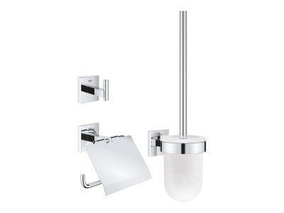 Set accesorii Grohe Start Cube 3-in-1, crom