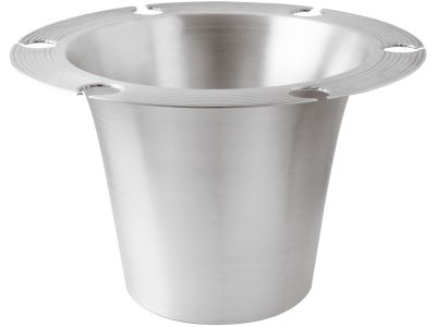 Frapiera Paderno cu suport pahare d 40.2cm, h 25.3cm, inox