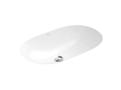 Lavoar Villeroy & Boch O.Novo CeramicPlus 53x32cm, montare sub blat, cu preaplin