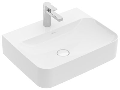 Lavoar Villeroy & Boch Finion 60x47cm, fara preaplin, alb