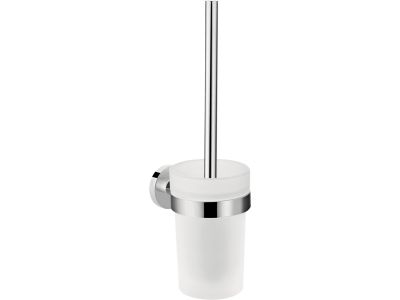 Suport cu perie wc Hansgrohe Logis Universal, crom
