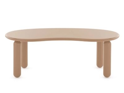 Masuta Kartell Undique Mas design Patricia Urquiola, 119x59x44cm, baza lemn, top MDF, pudra