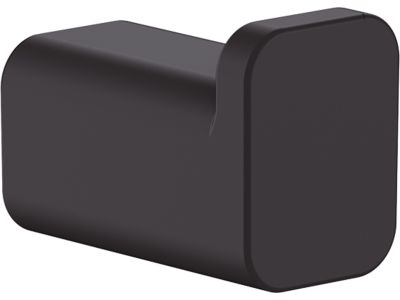 Cuier baie Hansgrohe AddStoris, negru mat EXPUS