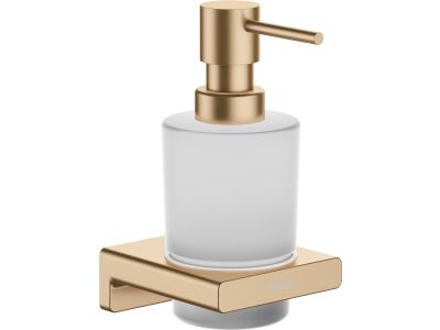 Dispenser sapun lichid Hansgrohe AddStoris, bronz periat EXPUS