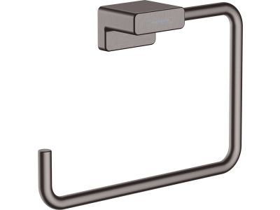 Inel port-prosop Hansgrohe AddStoris, negru periat