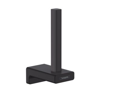 Suport rezerva hartie igienica Hansgrohe AddStoris, negru mat EXPUS